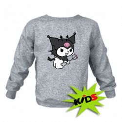 Дитячий світшот Kuromi devil - PrintSalon