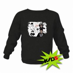 Дитячий світшот Уенздей Аддамс - PrintSalon