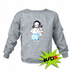 Детский свитшот Very cute Nezuko - PrintSalon