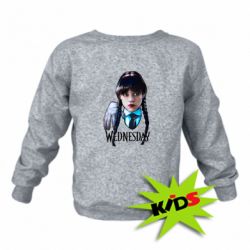 Детский свитшот Wednesday and Thing