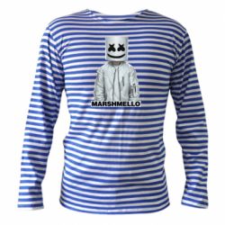 Тельняшка с длинным рукавом DJ Marshmello Art - PrintSalon