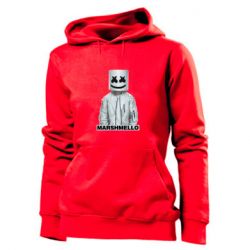 Женское худи DJ Marshmello Art - PrintSalon