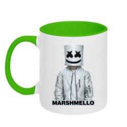 Чашка двокольорова DJ Marshmello Art