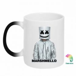 Чашка-хамелеон DJ Marshmello Art-PrintSalon Чашка-хамелеон DJ Marshmello Art