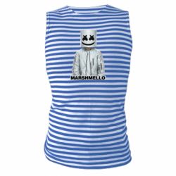 Майка-тельняшка DJ Marshmello Art-PrintSalon Майка-тельняшка DJ Marshmello Art