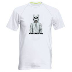 Мужская футболка для спорта DJ Marshmello Art - PrintSalon