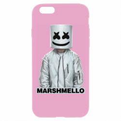 Чехол для iPhone 6 Plus/6S Plus DJ Marshmello Art