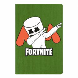 Блокнот с принто Dj Marshmello fortnite dab - PrintSalon