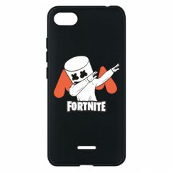 Чехол для Xiaomi Redmi 6A Dj Marshmello fortnite dab - PrintSalon