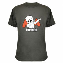 Камуфляжная футболка Dj Marshmello fortnite dab - PrintSalon