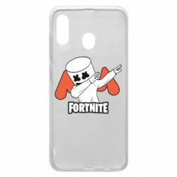 Чехол для Samsung A20 Dj Marshmello fortnite dab - PrintSalon