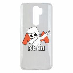 Чехол для Xiaomi Redmi Note 8 Pro Dj Marshmello fortnite dab - PrintSalon