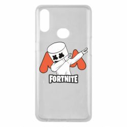 Чехол для Samsung A10s Dj Marshmello fortnite dab - PrintSalon