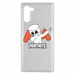 Чехол для Samsung Note 10 Dj Marshmello fortnite dab - PrintSalon
