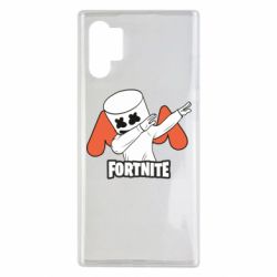 Чехол для Samsung Note 10 Plus Dj Marshmello fortnite dab - PrintSalon