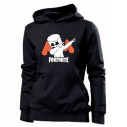 Женское худи Dj Marshmello fortnite dab - PrintSalon