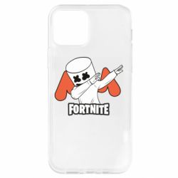 Чехол для iPhone 12 Pro Dj Marshmello fortnite dab - PrintSalon