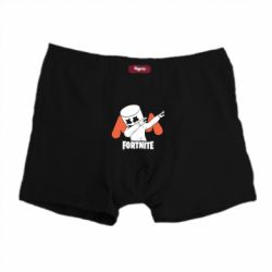 Трусы-боксеры Dj Marshmello fortnite dab - PrintSalon