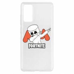 Чехол для Samsung S20 FE Dj Marshmello fortnite dab - PrintSalon