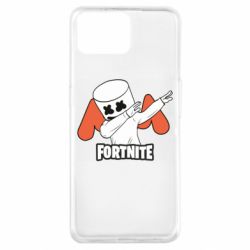 Чехол для Oppo A73 Dj Marshmello fortnite dab - PrintSalon