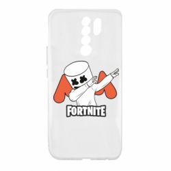 Чехол для Xiaomi Redmi 9 Dj Marshmello fortnite dab - PrintSalon