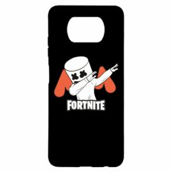 Чехол для Xiaomi Poco X3 Dj Marshmello fortnite dab - PrintSalon