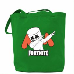 Эко-сумка Dj Marshmello fortnite dab - PrintSalon
