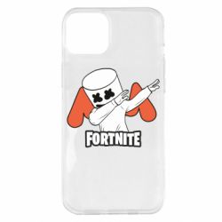 Чехол для iPhone 14 Plus Dj Marshmello fortnite dab - PrintSalon