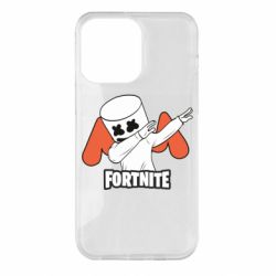 Чехол для iPhone 14 Pro Max Dj Marshmello fortnite dab - PrintSalon