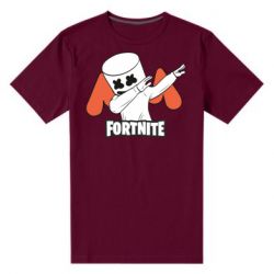Мужская футболка премиум Dj Marshmello fortnite dab - PrintSalon