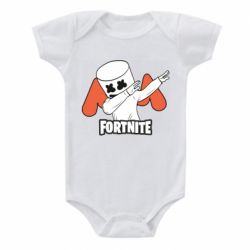 Детский бодик Dj Marshmello fortnite dab - PrintSalon