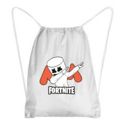Рюкзак-мешок Dj Marshmello fortnite dab - PrintSalon