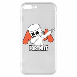Чехол для iPhone 7 Plus Dj Marshmello fortnite dab - PrintSalon