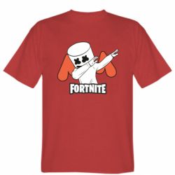 Мужская футболка Stedman Dj Marshmello fortnite dab - PrintSalon