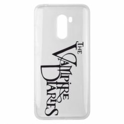 Чехол для Xiaomi Pocophone F1 Дневники Вампира Лого - PrintSalon