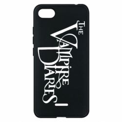 Чехол для Xiaomi Redmi 6A Дневники Вампира Лого - PrintSalon