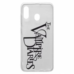 Чехол для Samsung A20 Дневники Вампира Лого - PrintSalon