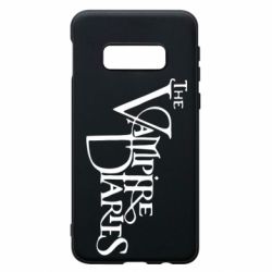 Чехол для Samsung S10e Дневники Вампира Лого - PrintSalon