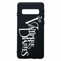Чехол для Samsung S10 Дневники Вампира Лого - PrintSalon