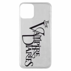 Чехол для iPhone 11 Дневники Вампира Лого - PrintSalon