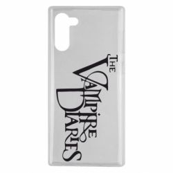 Чехол для Samsung Note 10 Дневники Вампира Лого - PrintSalon