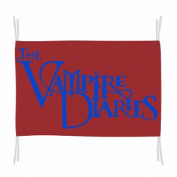 Флаг Дневники Вампира Лого - PrintSalon