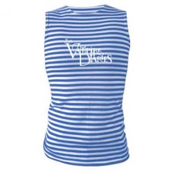 Майка-тельняшка Дневники Вампира Лого - PrintSalon