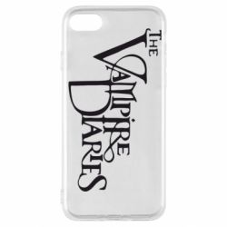 Чехол для iPhone SE 2020 Дневники Вампира Лого-PrintSalon Чехол для iPhone SE 2020 Дневники Вампира Лого