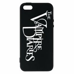Чехол для iPhone5/5S/SE Дневники Вампира Лого - PrintSalon