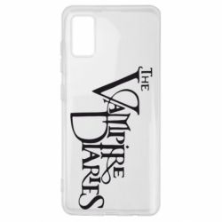 Чехол для Samsung A41 Дневники Вампира Лого