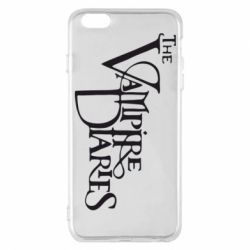 Чехол для iPhone 6 Plus/6S Plus Дневники Вампира Лого - PrintSalon