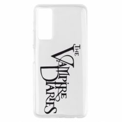 Чехол для Huawei P Smart 2021 Дневники Вампира Лого - PrintSalon