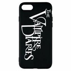 Чехол для iPhone 7 Дневники Вампира Лого - PrintSalon