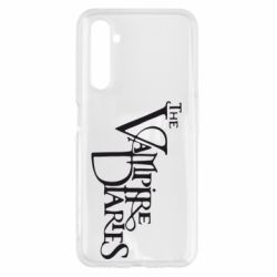 Чехол для Realme 6 Дневники Вампира Лого - PrintSalon